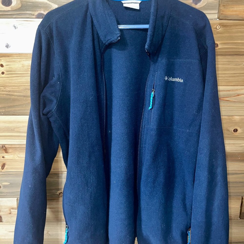Columbia Fleece Zip Up Jacket
